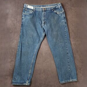 Westex Indura Flame Resistant CAT2 FR Jeans Mens‎ 42x32 Blue Denim Work Pants